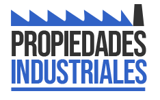 Logo propiedades industriales blanco